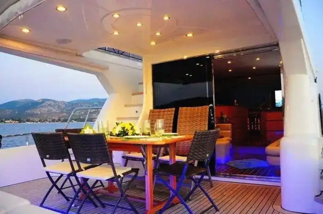 Alanya Yacht Rental 18m Princess 58